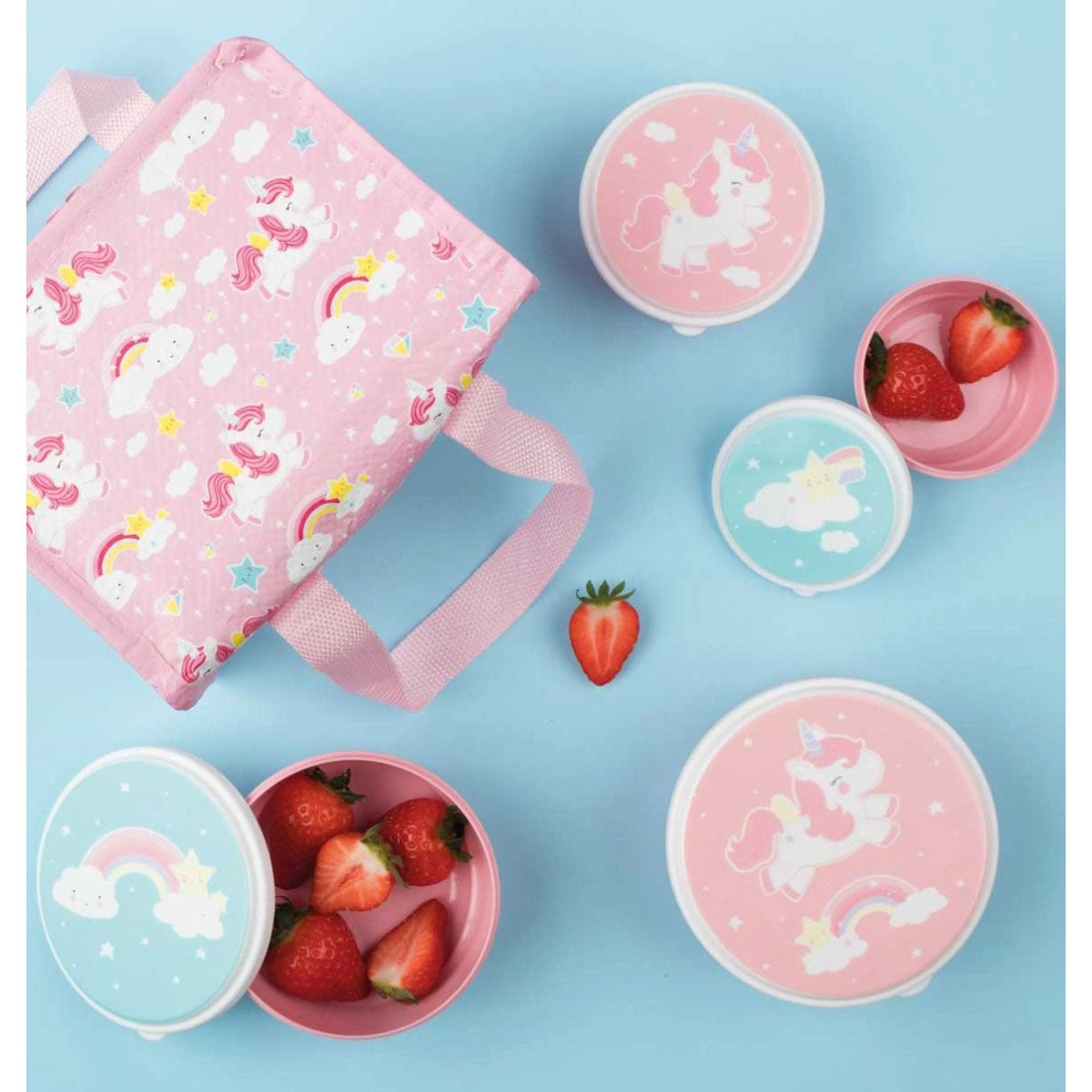 A Little Lovely Company Snack Box Unicorn