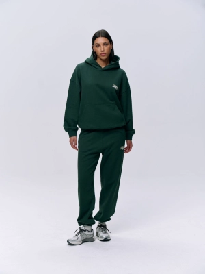 Adanola Running Sweatpants - Pine Green