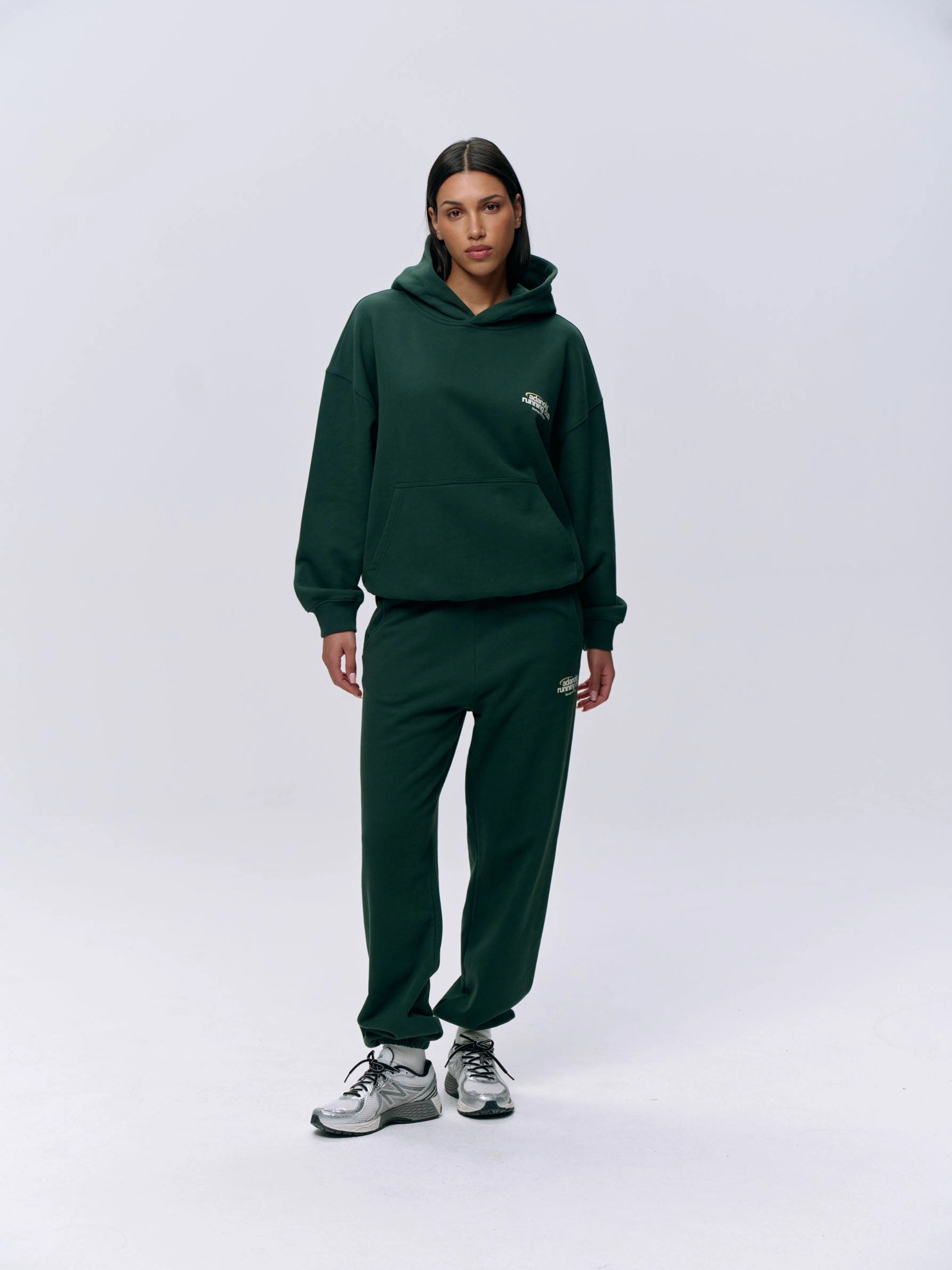 Adanola Running Sweatpants - Pine Green