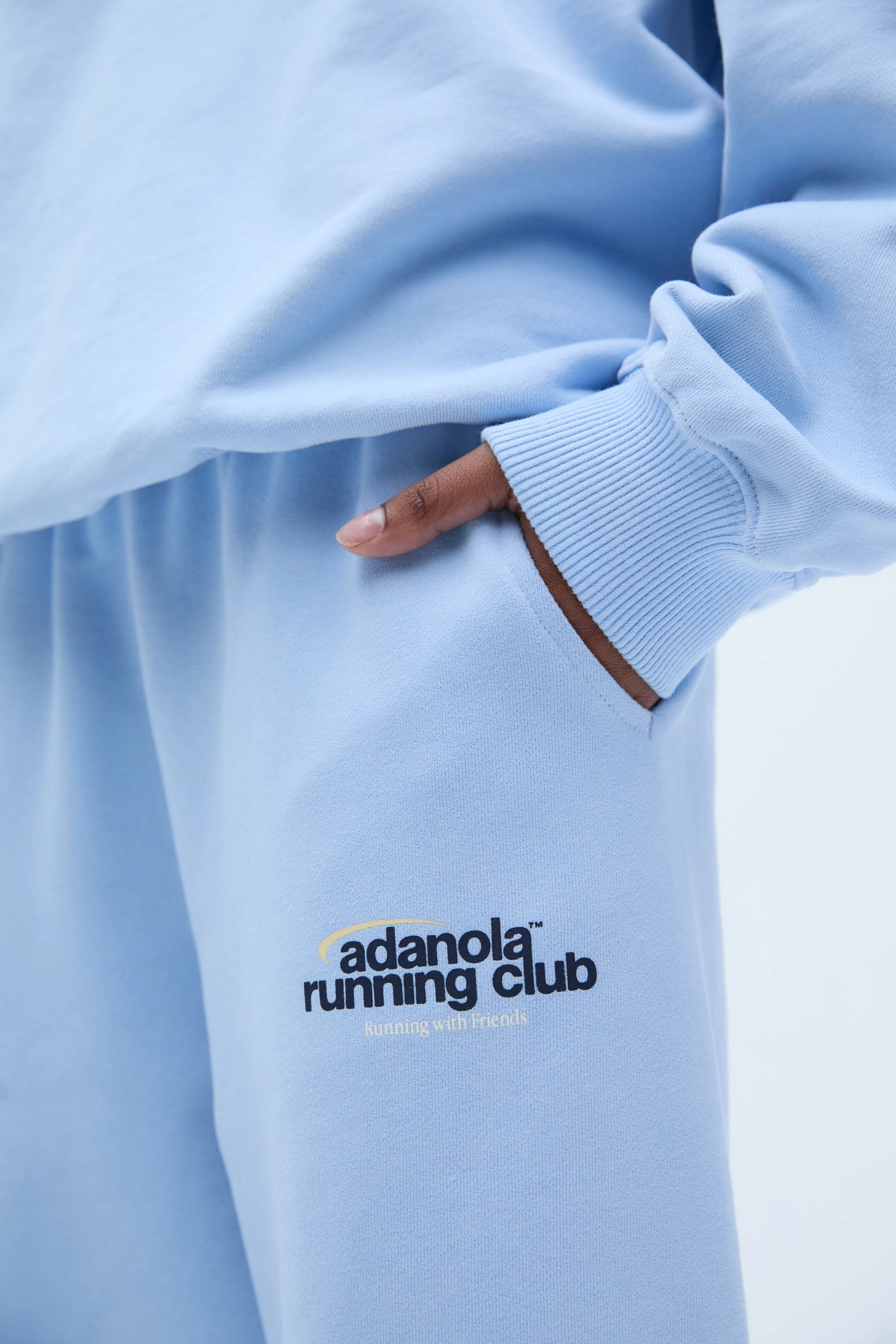 Adanola Running Sweatpants - Powder Blue