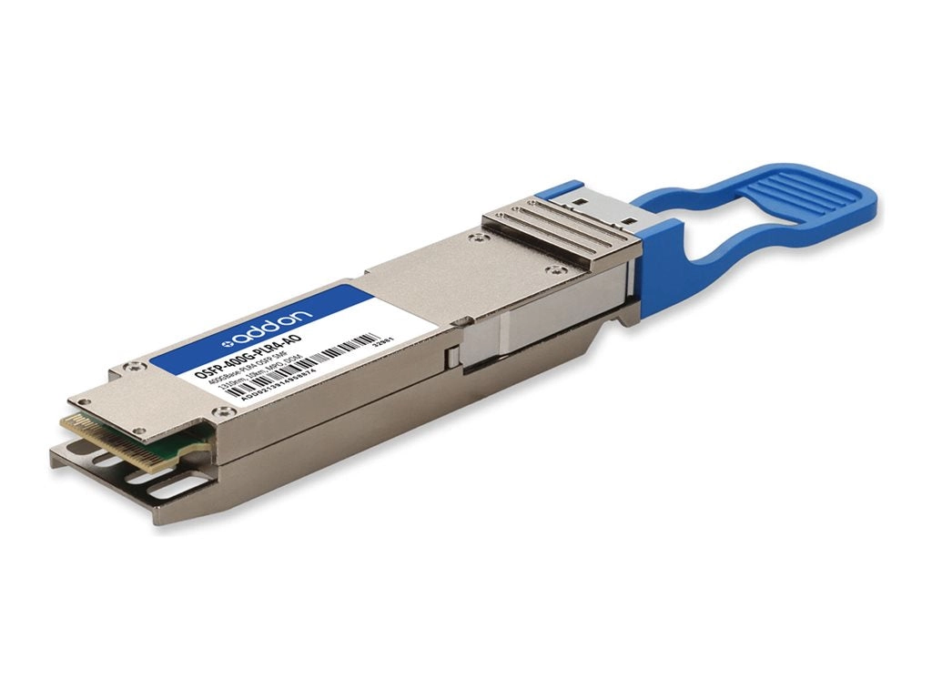 AddOn - OSFP transceiver module (equivalent to: Arista Networks OSFP-400G-PLR4) - 400GbE - 400GBase-PLR4 - MPO-12 single-mode OSFP-400G-PLR4-AO