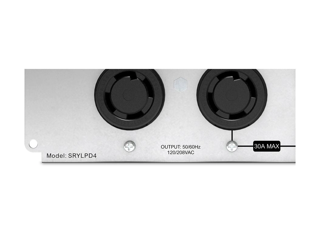 APC - Power backplate - with 2x NEMA L14-30R SRYLPD4