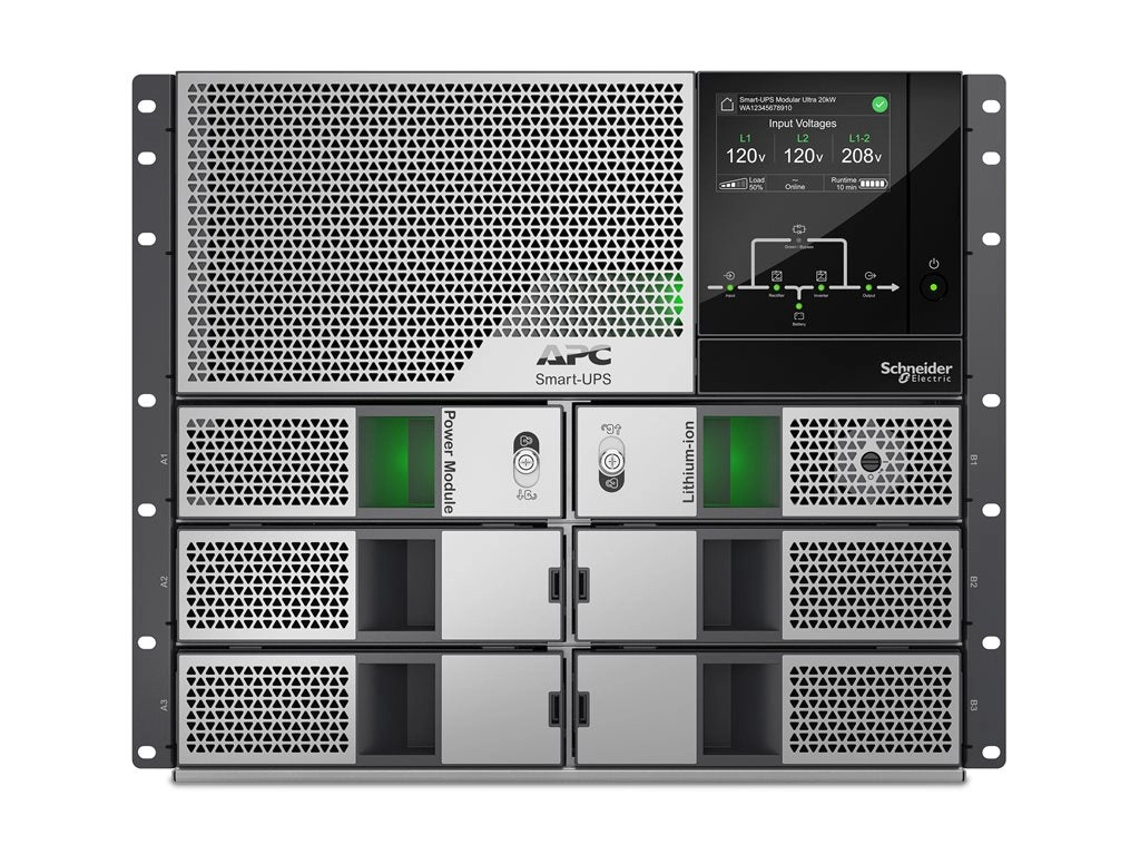 APC Smart-UPS Modular Ultra - UPS (rack-mountable) - on-line, scalable to 20kW N 1 redundant, touchscreen, network management SRYL5K20RMXLT