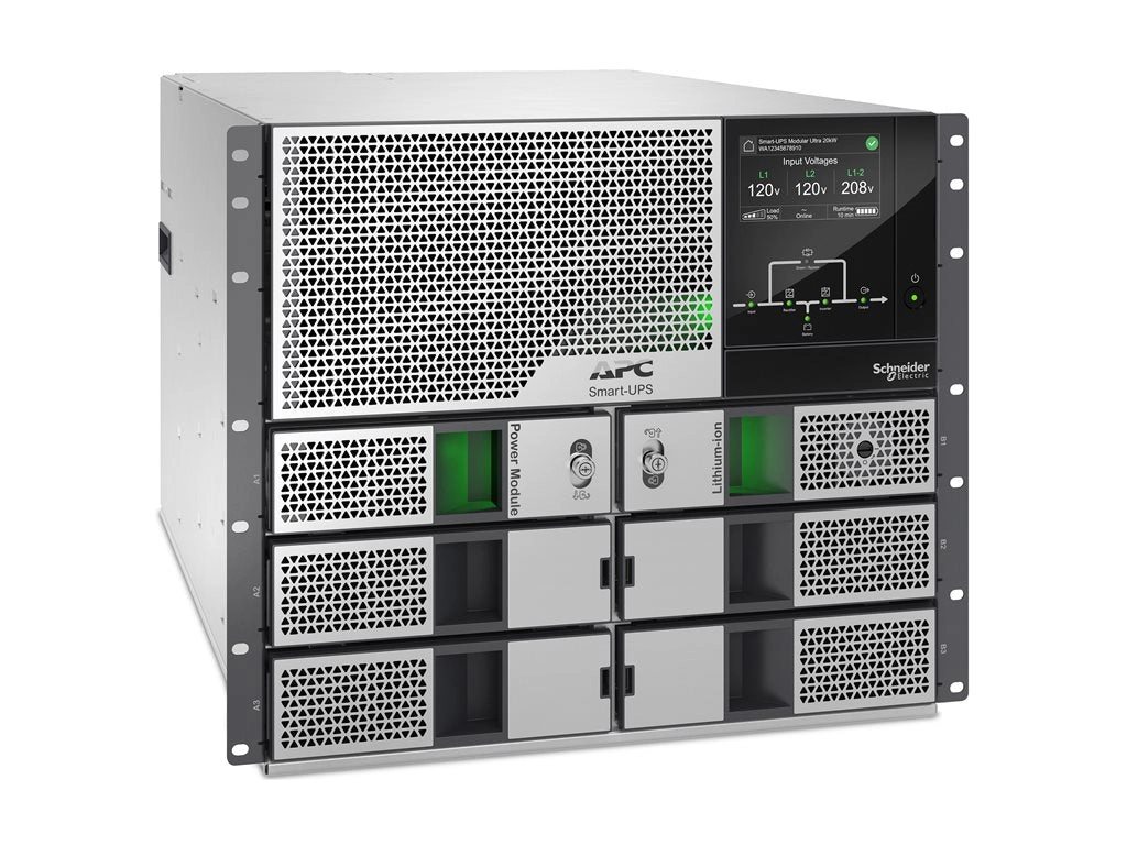 APC Smart-UPS Modular Ultra - UPS (rack-mountable) - on-line, scalable to 20kW N 1 redundant, touchscreen, network management SRYL5K20RMXLT