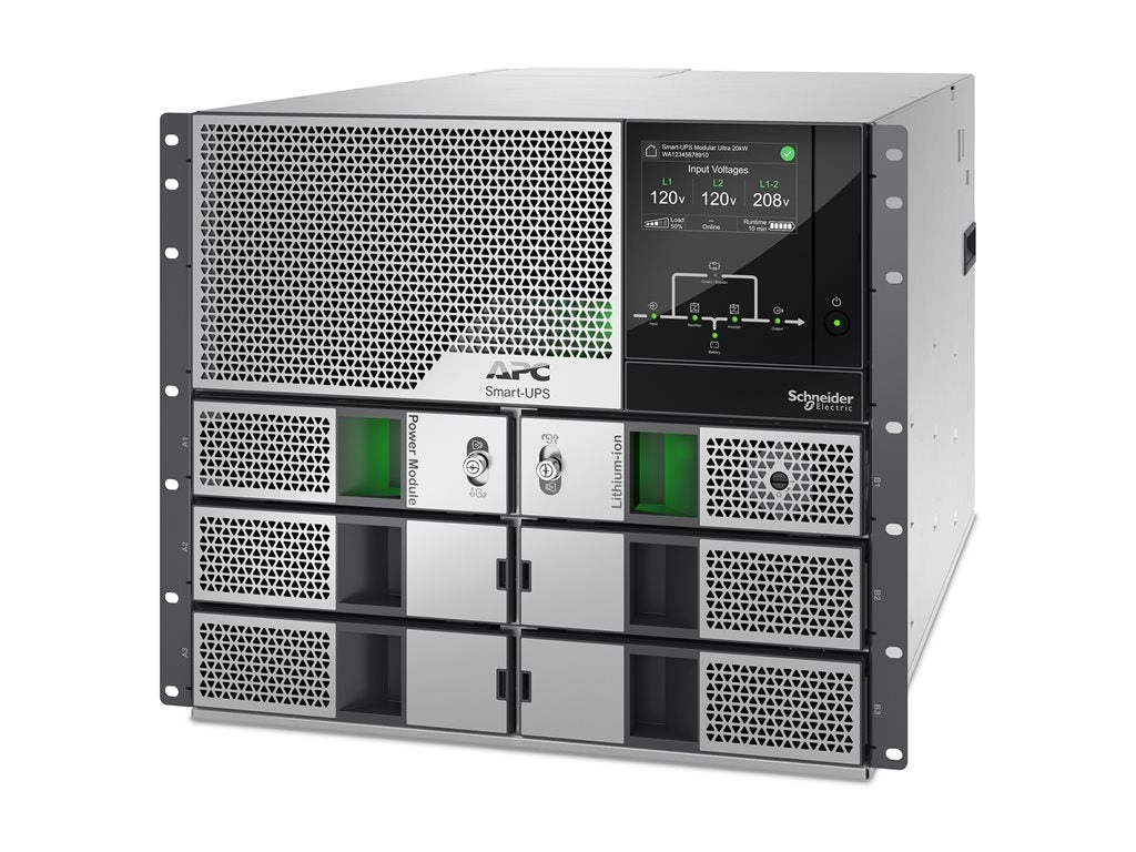 APC Smart-UPS Modular Ultra - UPS (rack-mountable) - on-line, scalable to 20kW N 1 redundant, touchscreen, network management SRYL5K20RMXLT