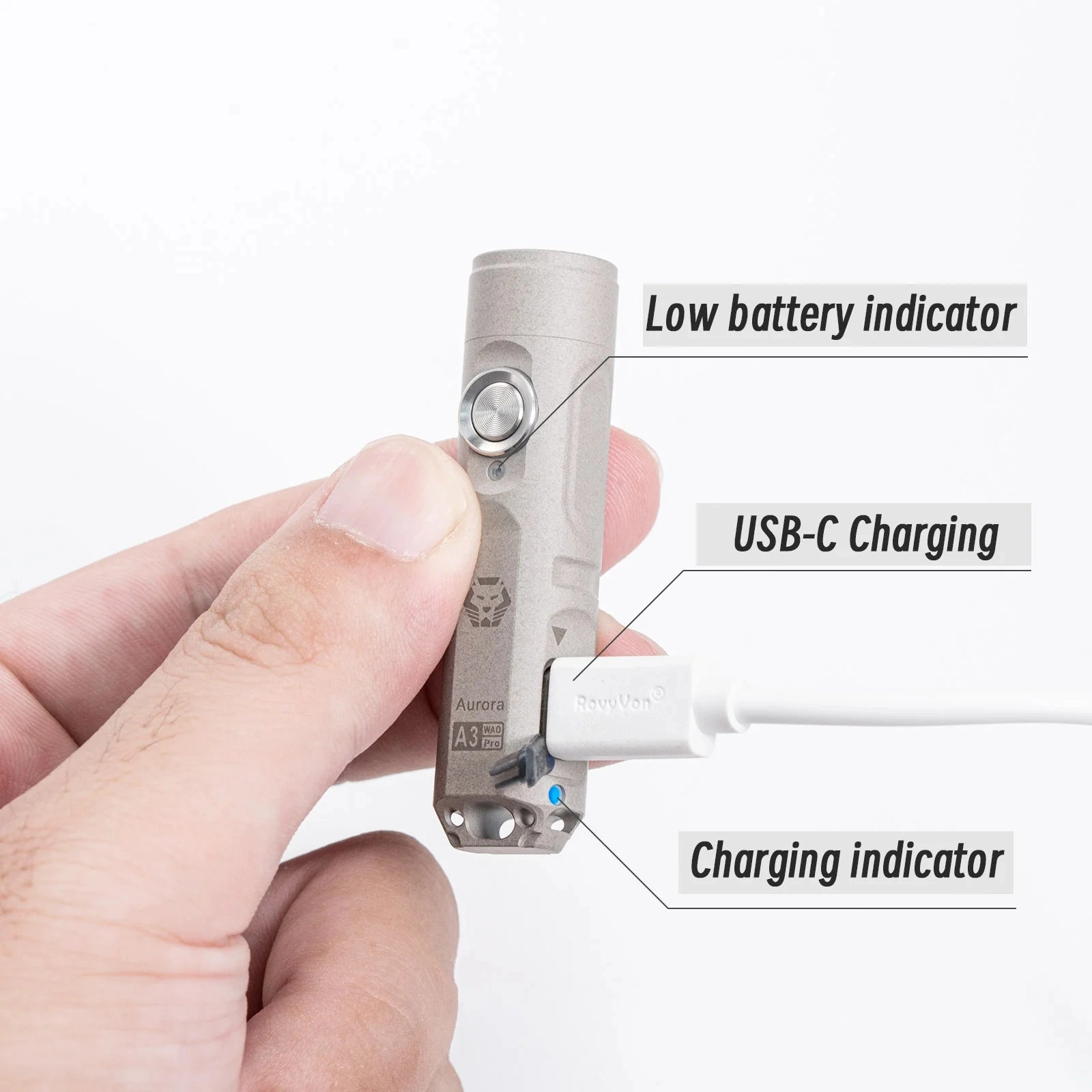 Aurora A3 Pro Keychain Flashlight | G4