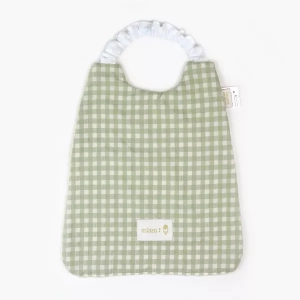 Barnabe aime le café Elastic Towel Bib Amande 24x31cm