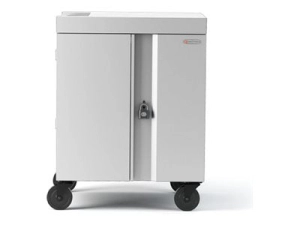 Bretford CUBE Cart Max TVCMX30PAC - Cart (charge only) - for 30 netbooks - lockable - steel - mustard - screen size: up to 18",Bretford TVCMX30PAC-MUS