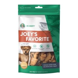 DR. MARTY Joey’s Favorite Freeze Dried Raw Salmon Dog Treats