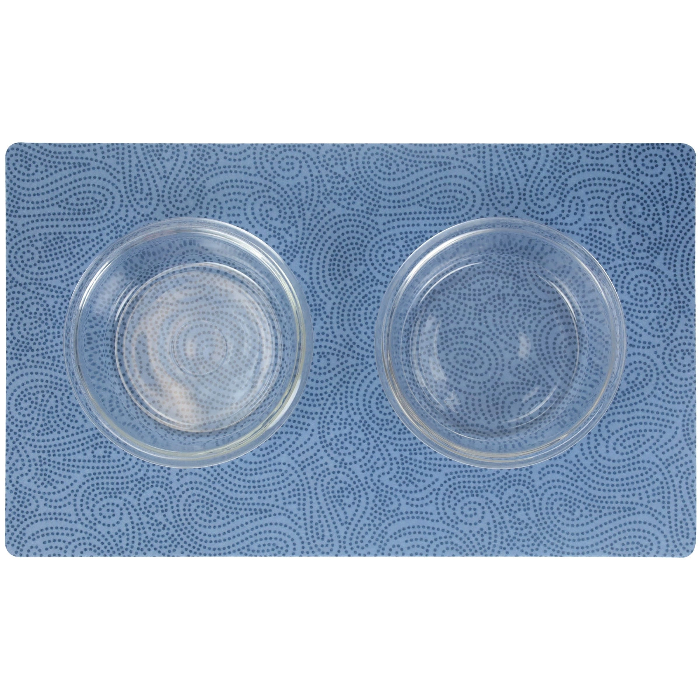 Drymate Blue Stucco Feeding Placemat for Pets