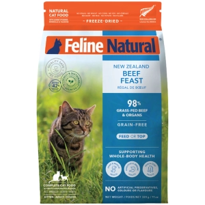 Feline Natural Freeze-Dried Beef Cat Food