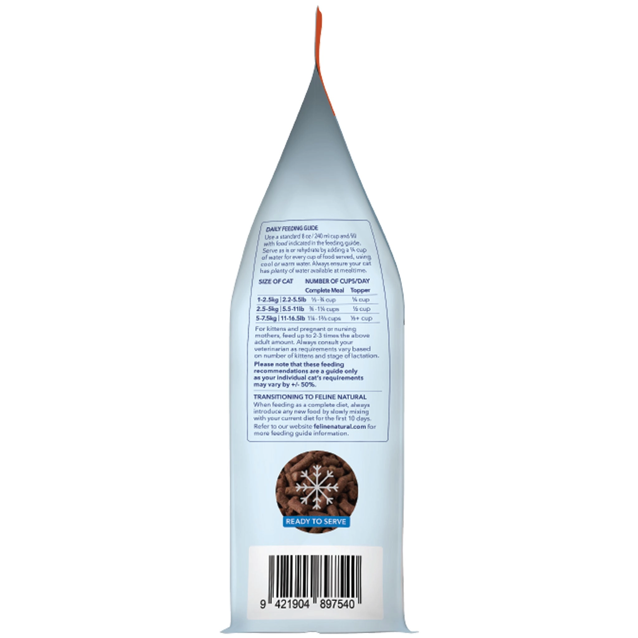 Feline Natural Freeze-Dried Beef Cat Food