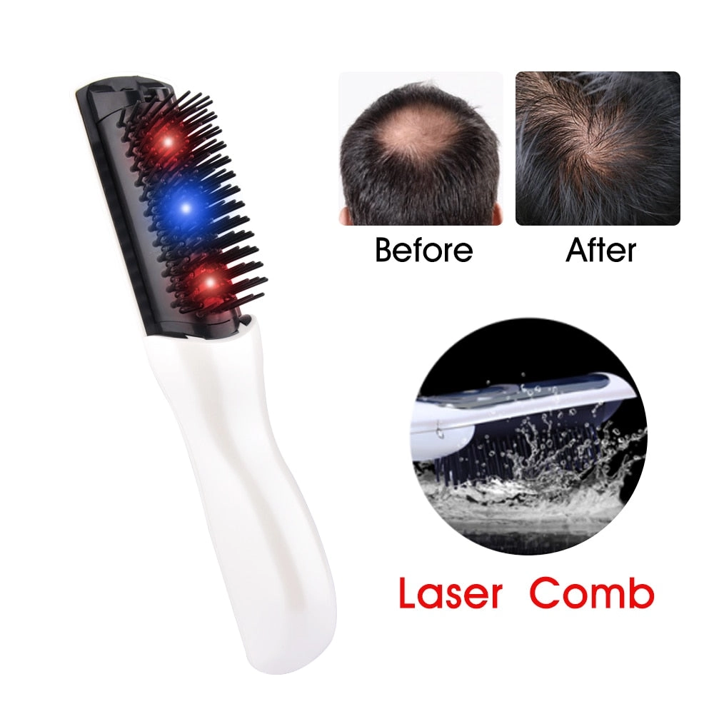 Hair Growth Treatment Electric Cordless Infrared Massage Comb