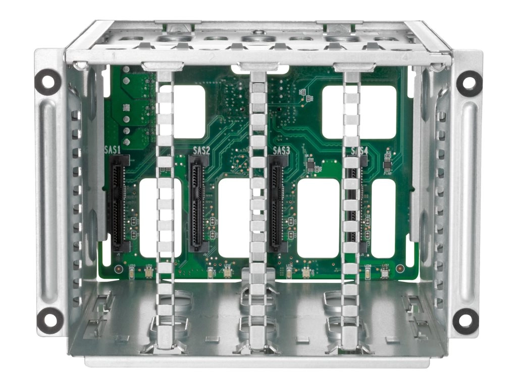 HPE 8SFF x4 U.3 Mid Tray Tri-Mode Drive Cage Kit - Storage drive cage - 2.5 - for ProLiant DL380 Gen11" P48816-B21