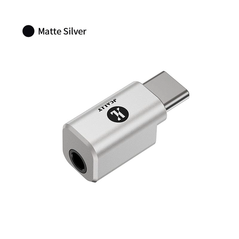 JCALLY JA56 / JA10i C100 Lighting / Type-c to 3.5mm Earphone Digital Audio Adapter For Android IOS