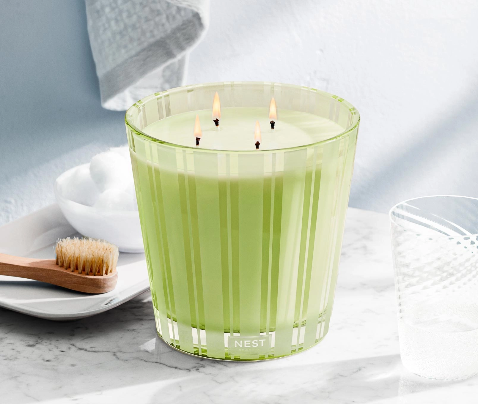Lime Zest & Matcha Luxury Candle