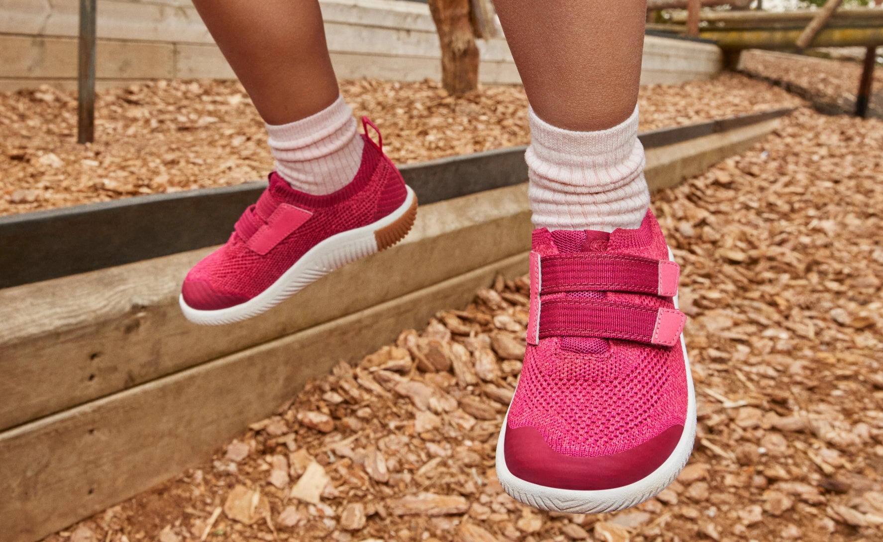 Little Kids' KNX Knit Double Strap  |  Granite Green/Lichen
