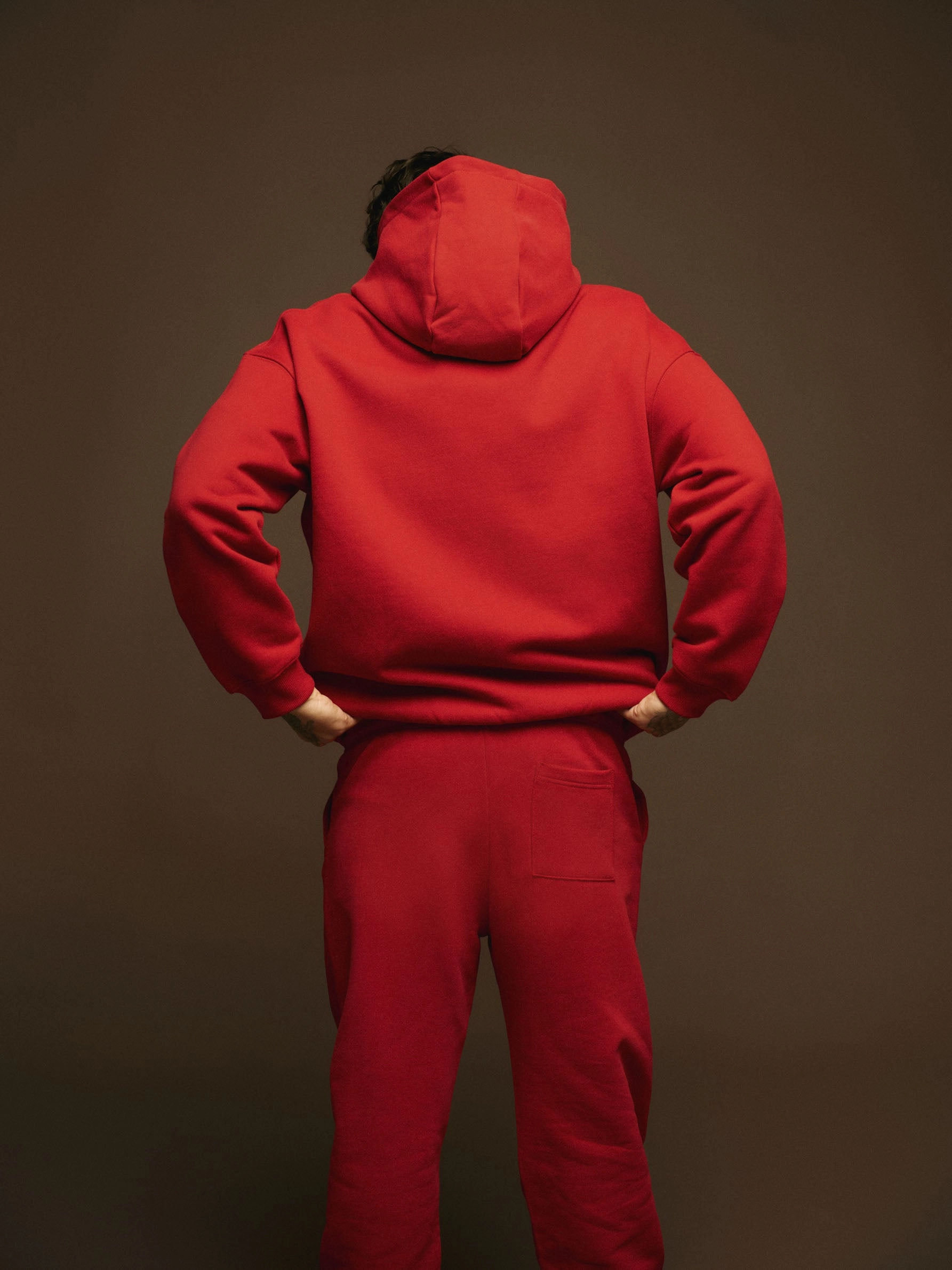 Lovers Club Sweatpants - Cherry Red