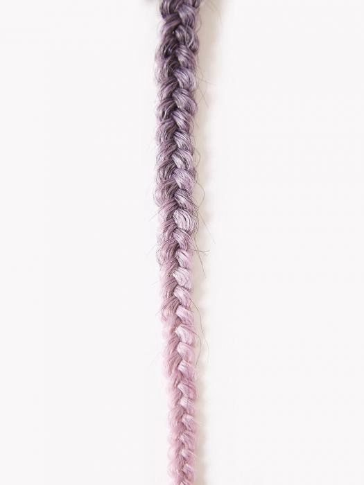 Metallic Braid Synthetic Hair Extension (1 Piece) | Clip In Color | CLOSEOUT