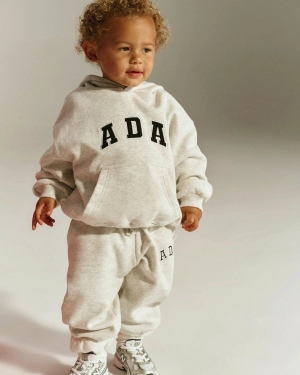 Mini ADA Sweatpants - Light Grey Melange