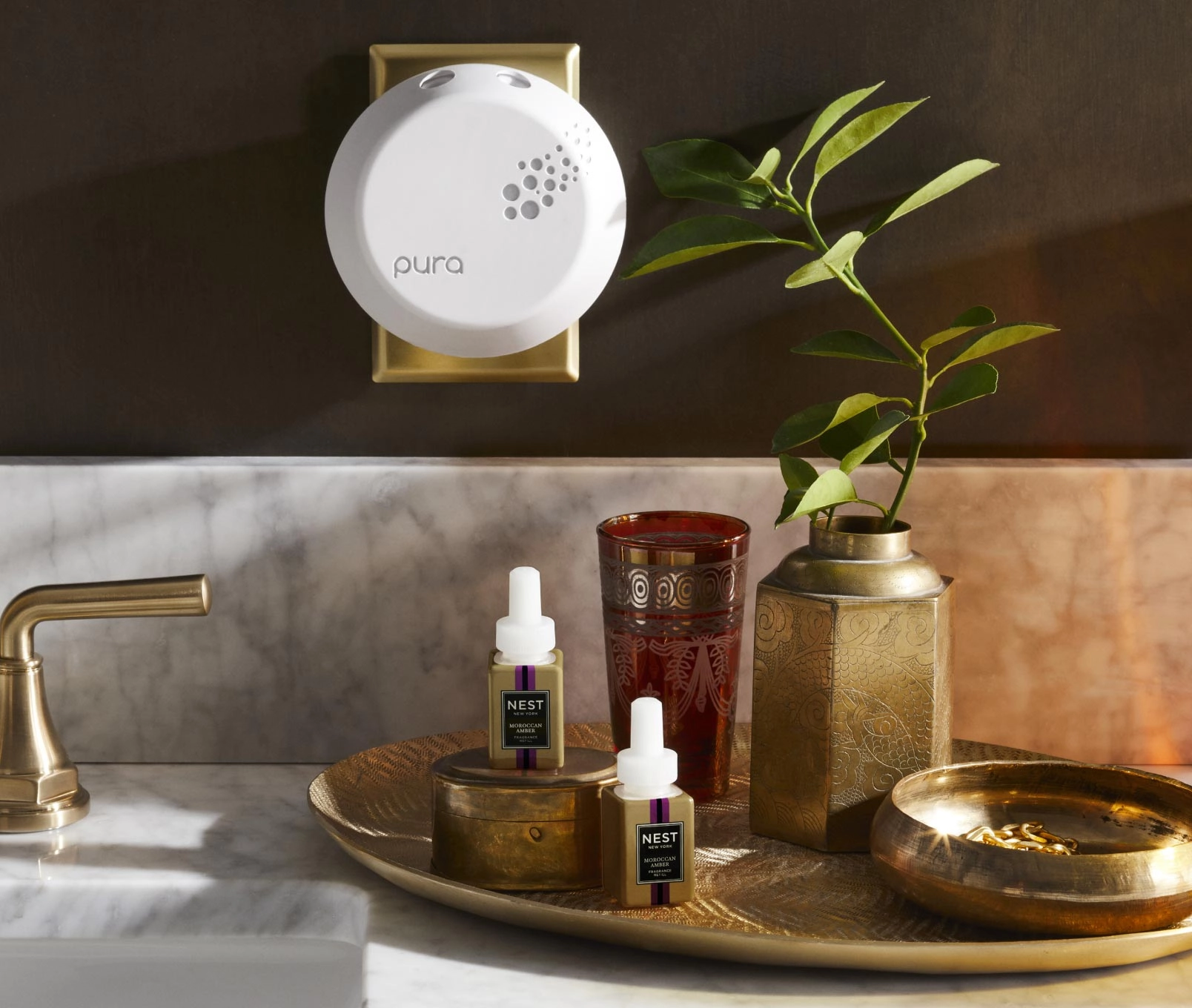 Moroccan Amber Refill Duo for NEST x Pura Smart Home Fragrance Diffuser - Smart Vials