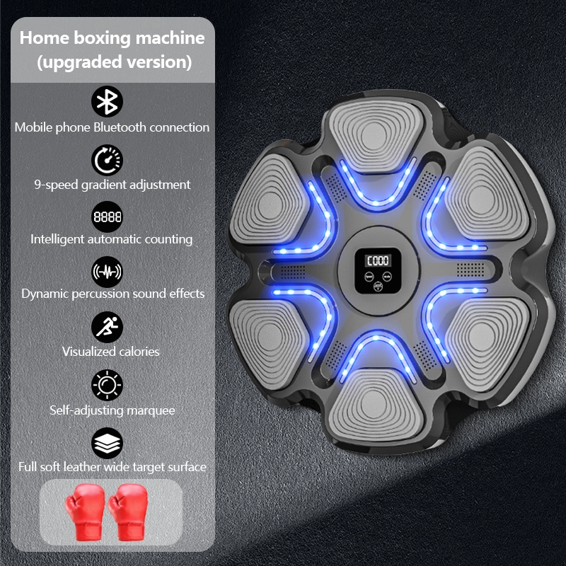 Mpow Music Boxing Machine with Boxing Gloves