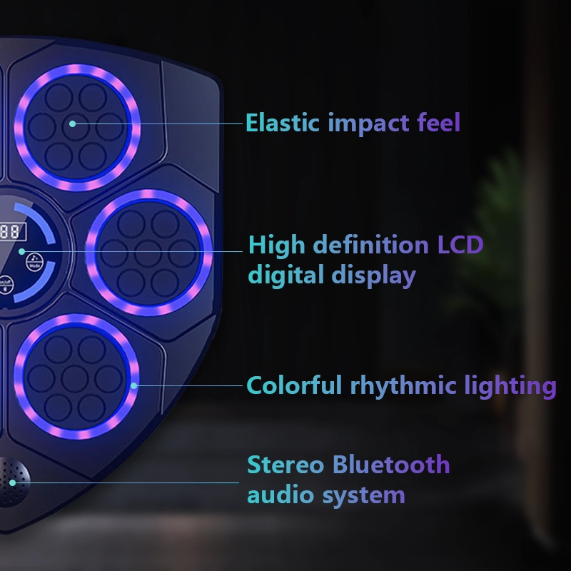 Mpow Music Boxing Machine with Boxing Gloves
