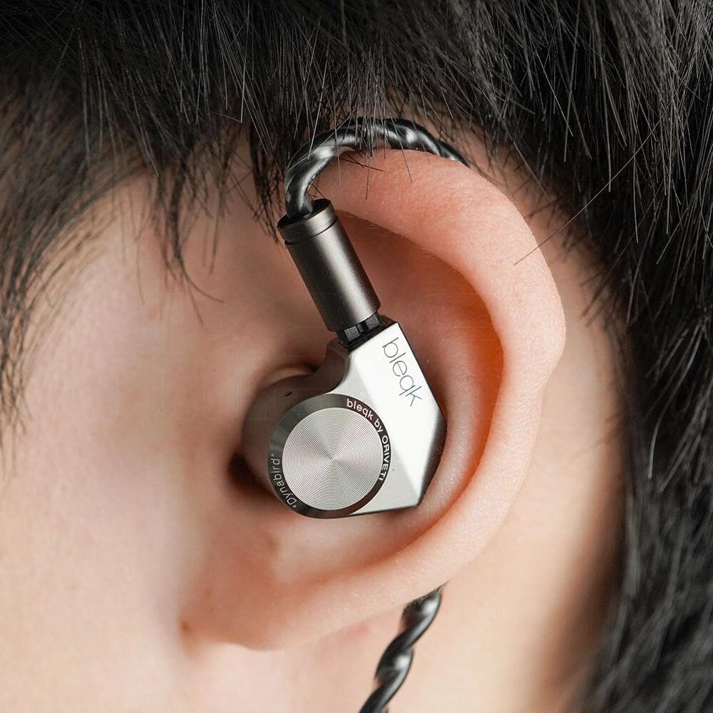 ORIVETI bleqk Dynabird Exclusive 9.2mm Berylium-coated 1DD In-Ear Earphones