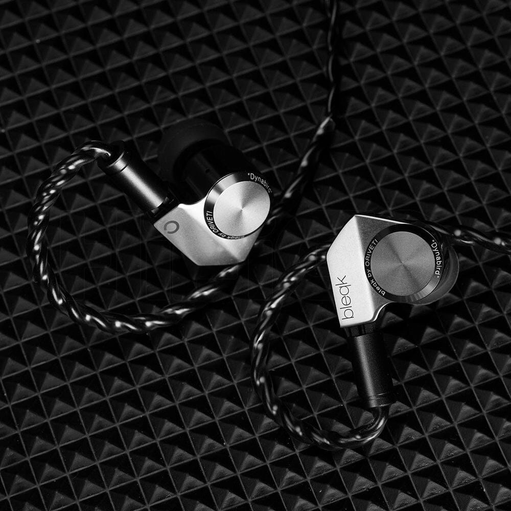 ORIVETI bleqk Dynabird Exclusive 9.2mm Berylium-coated 1DD In-Ear Earphones