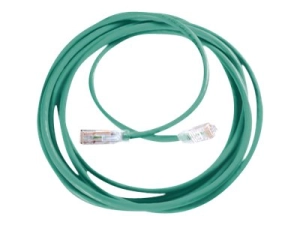 Ortronics Clarity - Patch cable - RJ-45 (M) to RJ-45 (M) - 15 ft - UTP - CAT 6 - snagless - green MC615-05