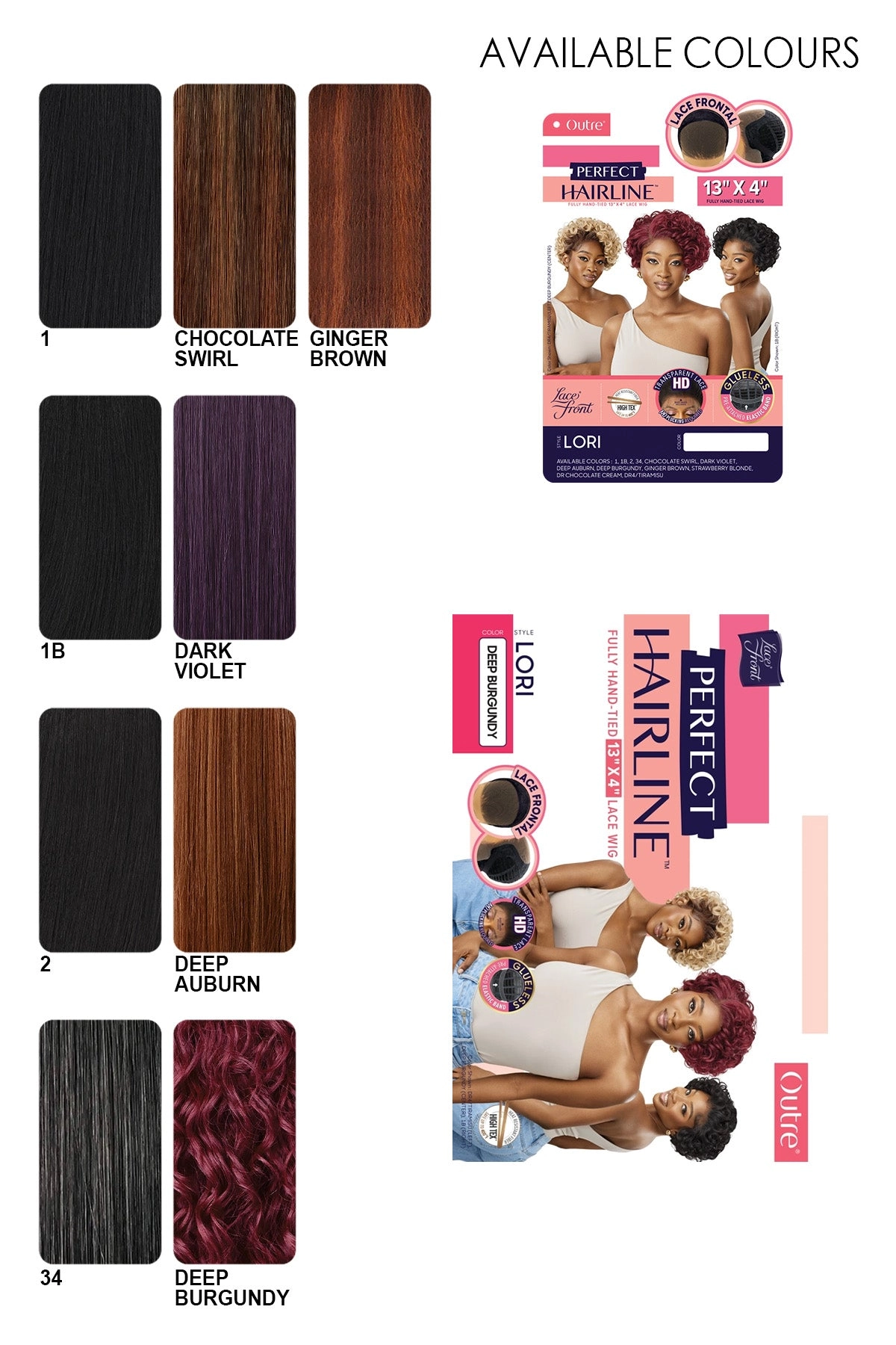 OUTRE LACE FRONT PERFECT HAIRLINE - LORI