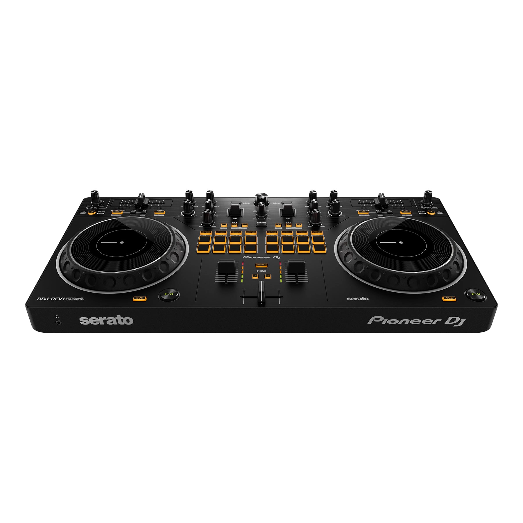 Pioneer DJ DDJ-REV1 Scratch-style 2-channel DJ Controller for Serato DJ Lite