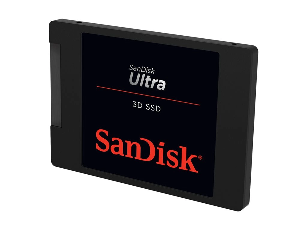 SanDisk Ultra 3D - SSD - 1 TB - internal - 2.5 - SATA 6Gb/s" SDSSDH3-1T00-G26