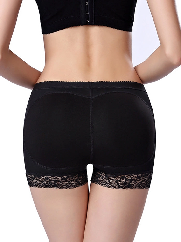Soft Shaping Boyshort Shapewear with Removable Padded Butt