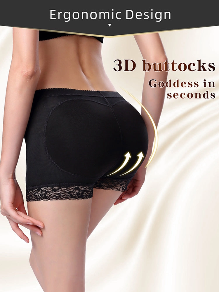 Soft Shaping Boyshort Shapewear with Removable Padded Butt