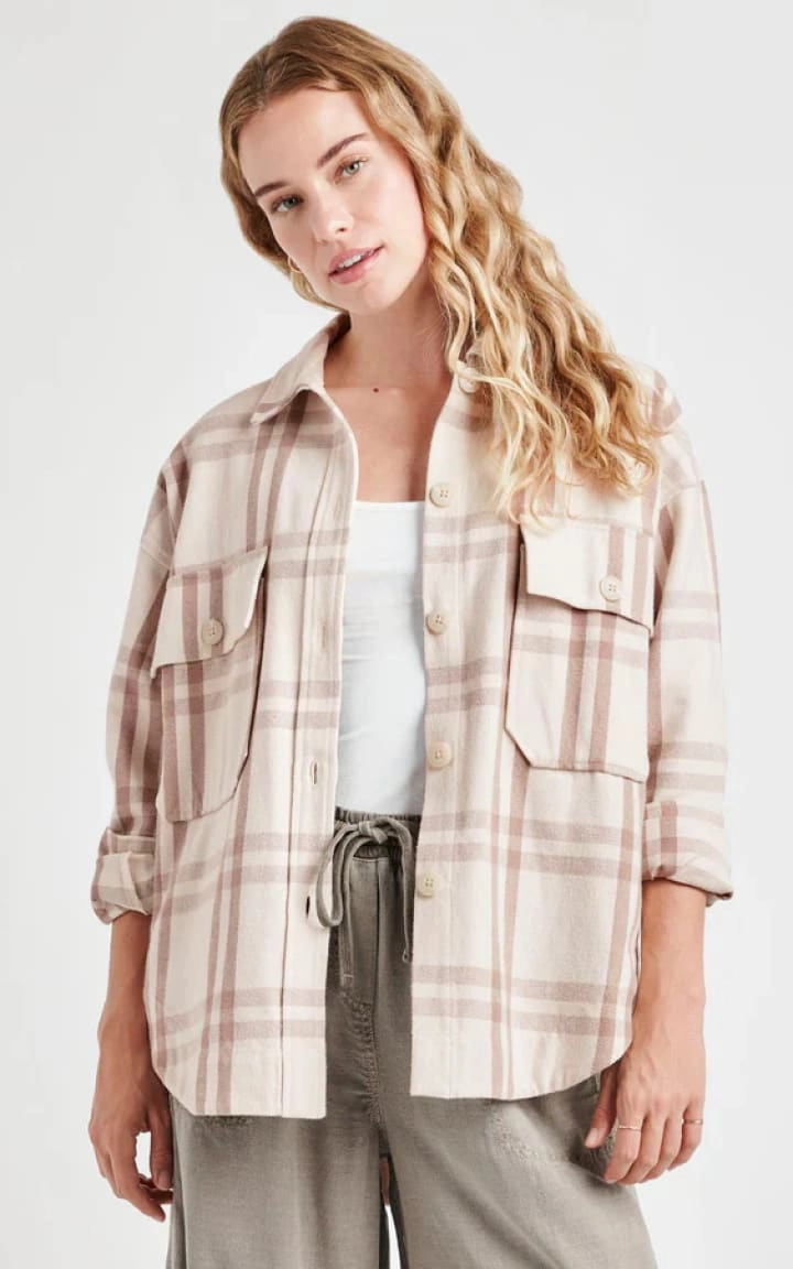 Splendid- Tatum Plaid Shacket