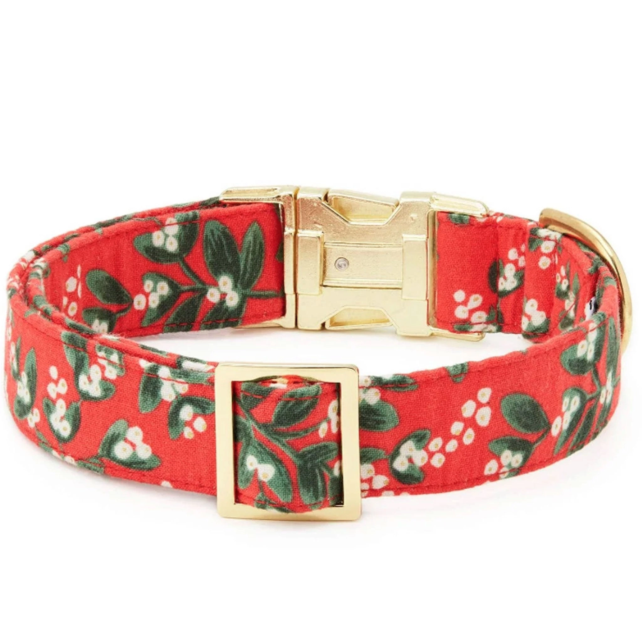 The Foggy Dog x Rifle Paper Co. Collar - Mistletoe