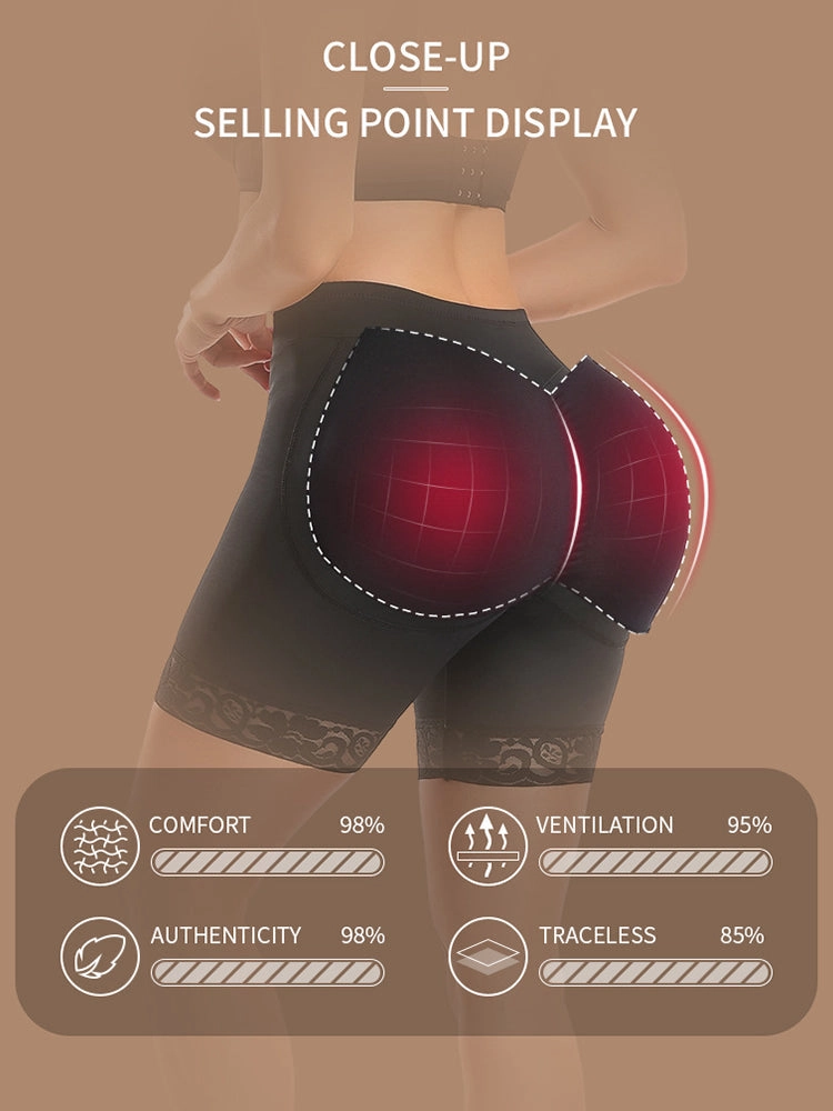 Traceless Thick Padded Sexy Peach Hips Butt Lifter