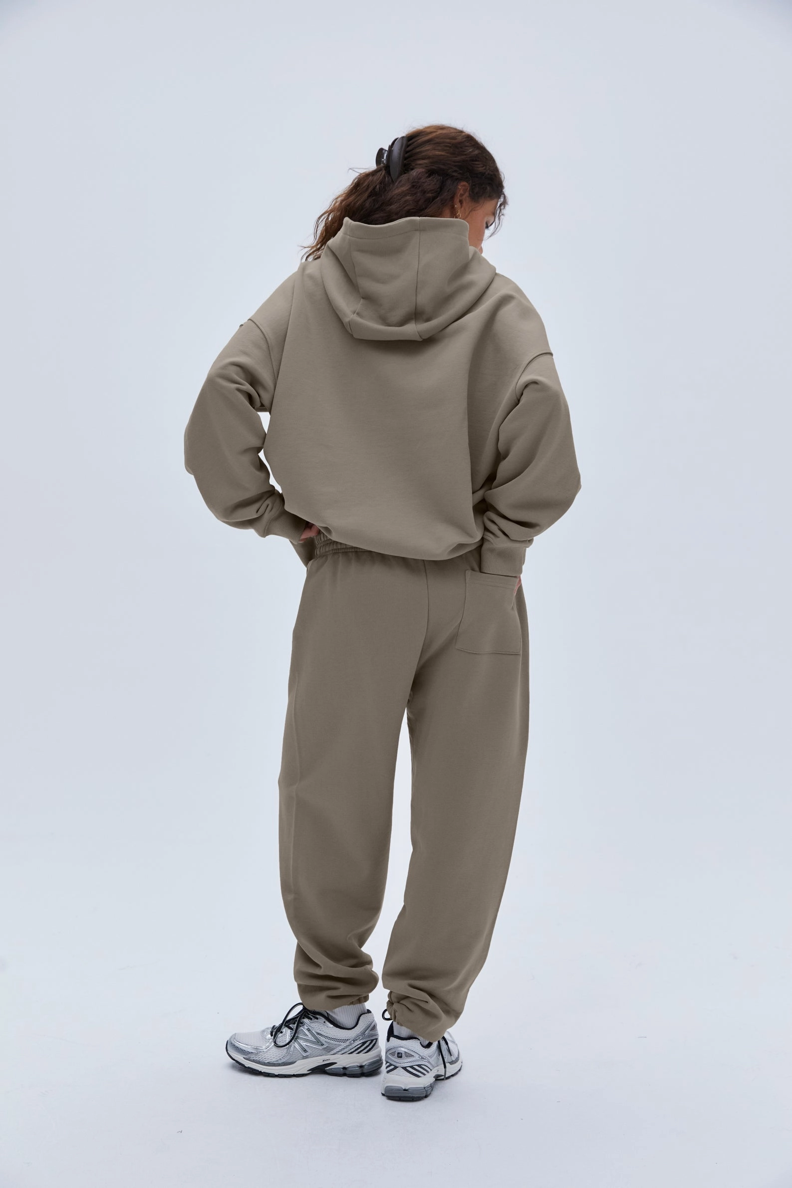 Varsity Sweatpants - Clay Beige