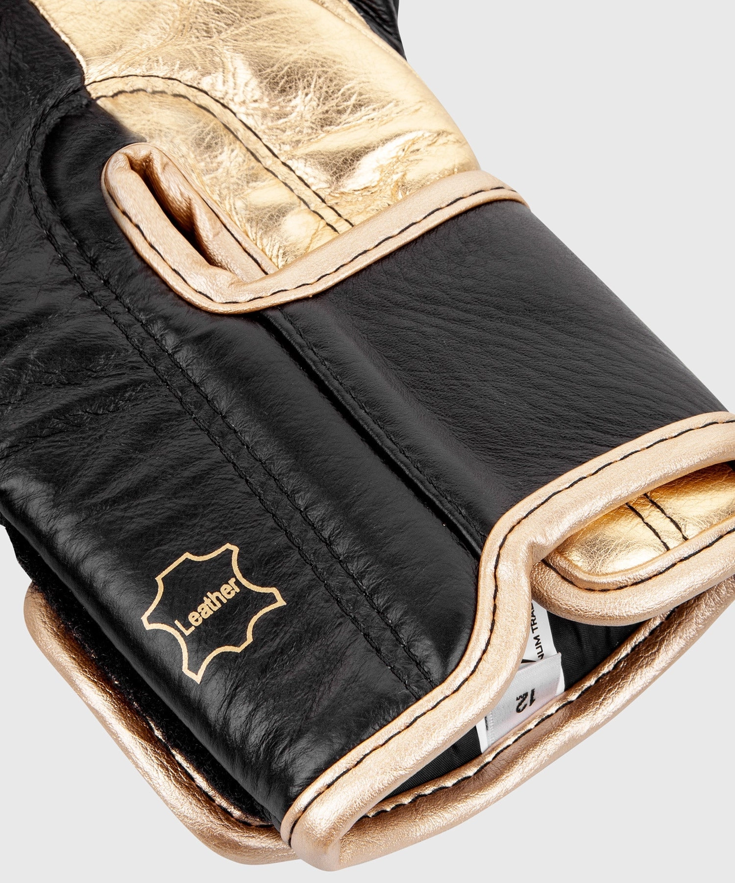 Venum Hammer Pro Boxing Gloves Velcro - Black/Gold