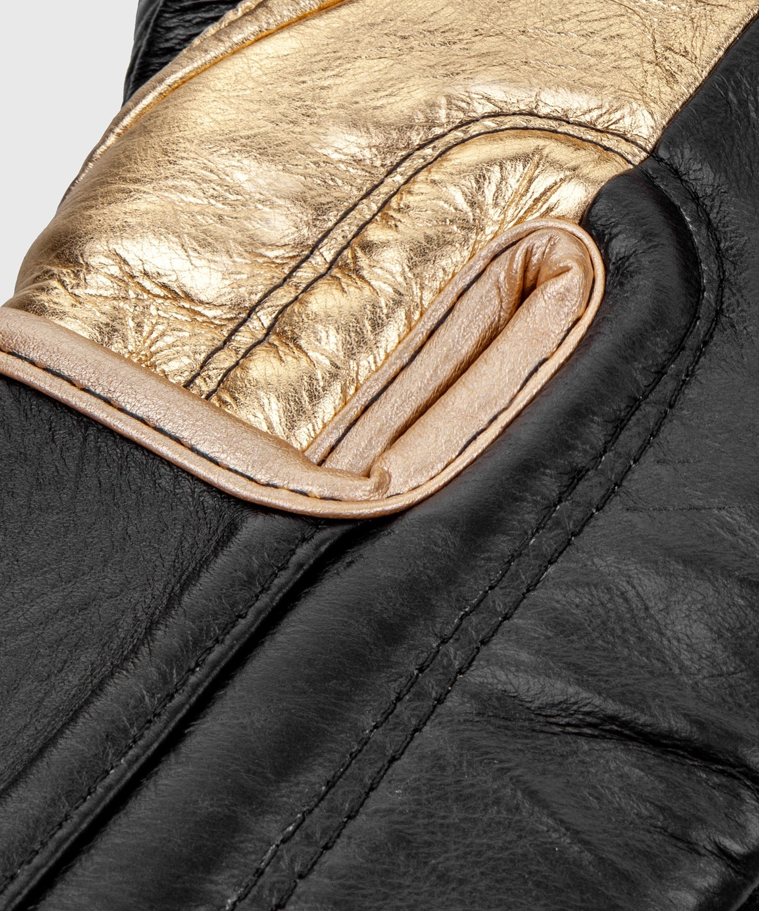 Venum Hammer Pro Boxing Gloves Velcro - Black/Gold