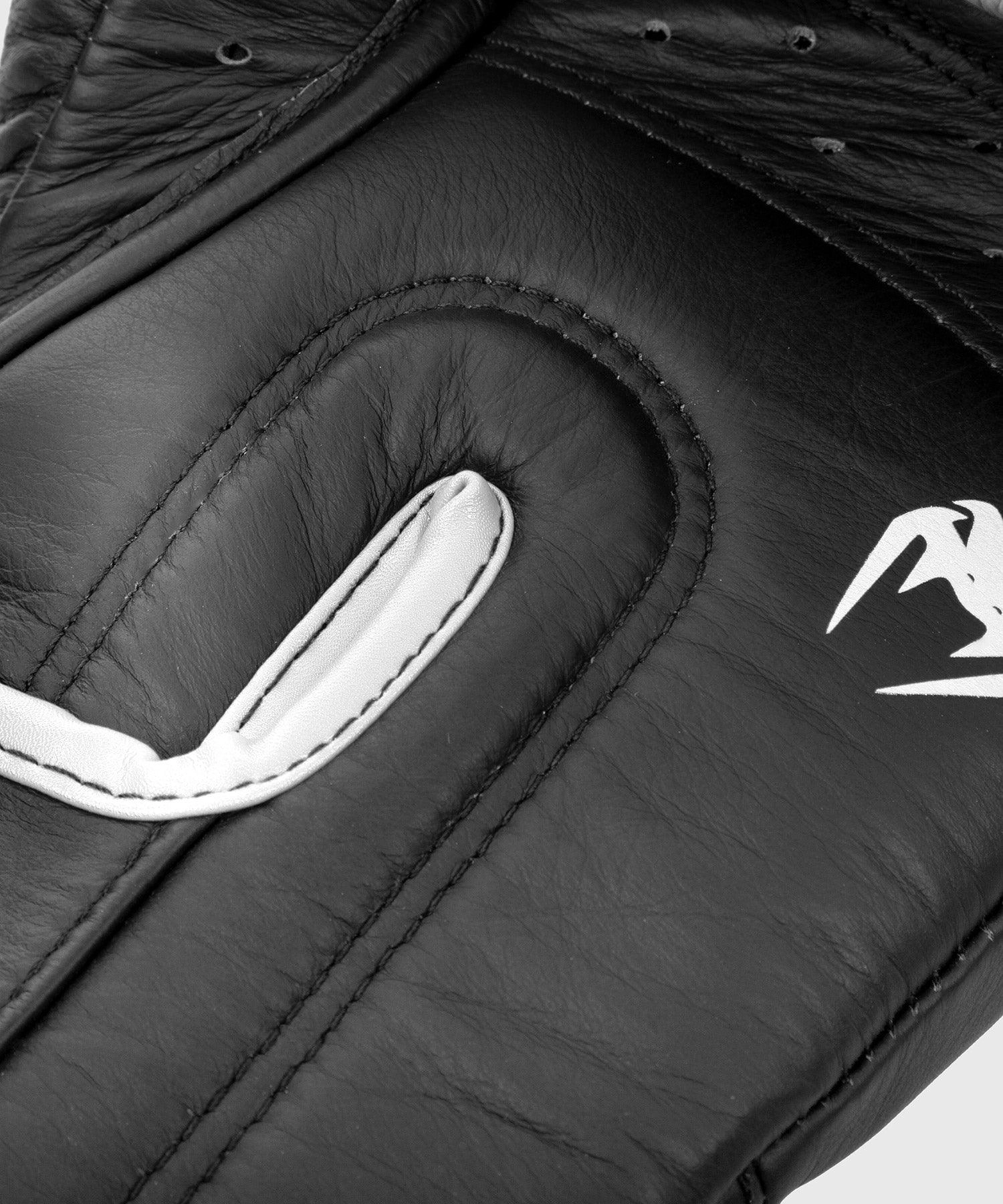 Venum Hammer Pro Boxing Gloves Velcro - Black/White
