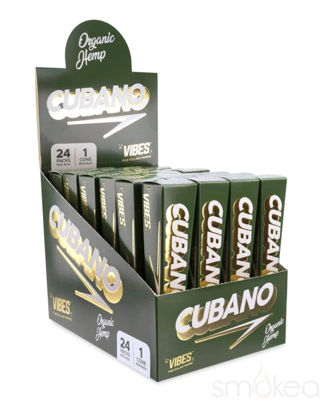 Vibes King Size Organic Hemp Cubano Cone