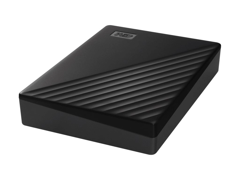 WD My Passport WDBR9S0060BBK - Hard drive - encrypted - 6 TB - external (portable) - USB 3.2 Gen 1 - 256-bit AES - black WDBR9S0060BBK-WESN