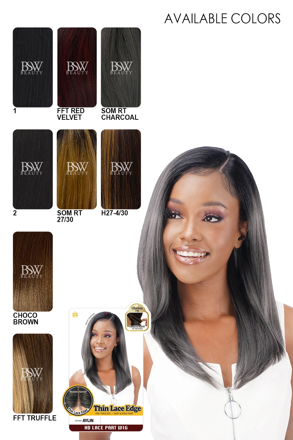ZURY SIS HD LACE FRONT WIG - AYLIN